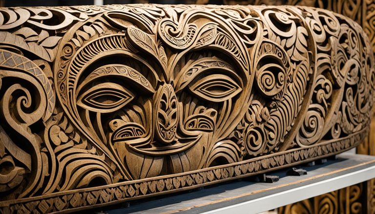 Maori Ancient Carvings Survived